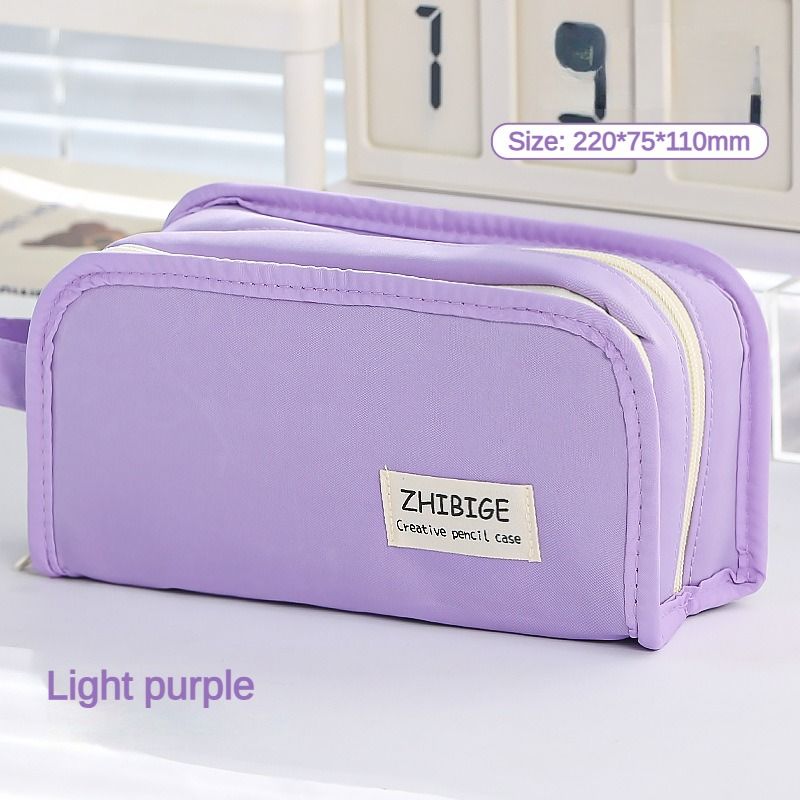 Double Layered Pain Pack Storage Bag with Five Layers for Classified Storage Large Capacity Student Pencil Case