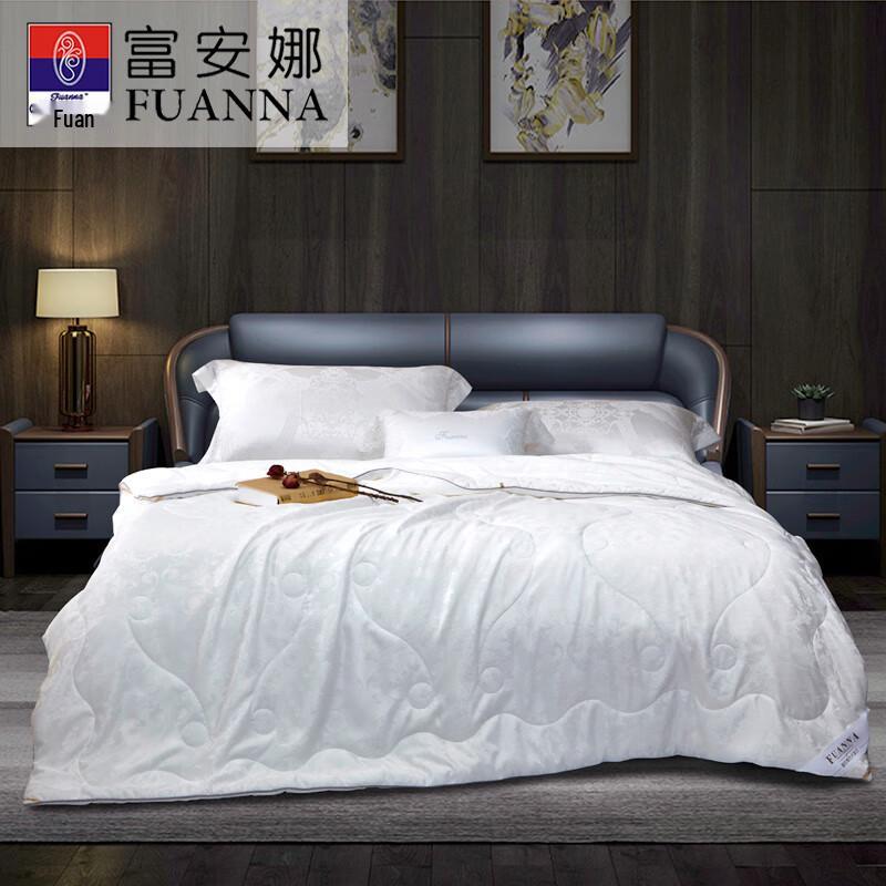 Fuanna Jinse Nianhua Jacquard Mulberry Silk Summer Quilt