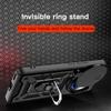 KEYSION Shockproof Armor Case for Realme 12 Pro+ 12 5G Slide Camera Protection Ring Stand Phone Back Cover for OPPO Realme 12 5G