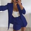 Tops, Shorts, Suits, Sexy Temperament, Women's Fashion, Casual Lapel Cardigans