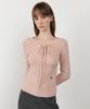 CITYBREEZE Boucle Western Lace-Up Knit_Pink