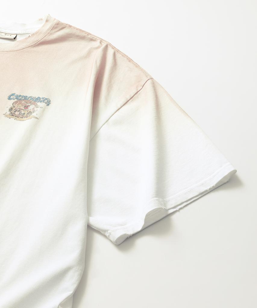 Ssieichisagongsa Cheese Burger Tee White