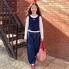 Moonkids Girls' Spring Autumn Two-Piece Set