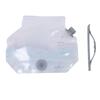 8L Water Storage Bag Large Capacity Faucet Design Portable Foldable Water Container Bag for Camping