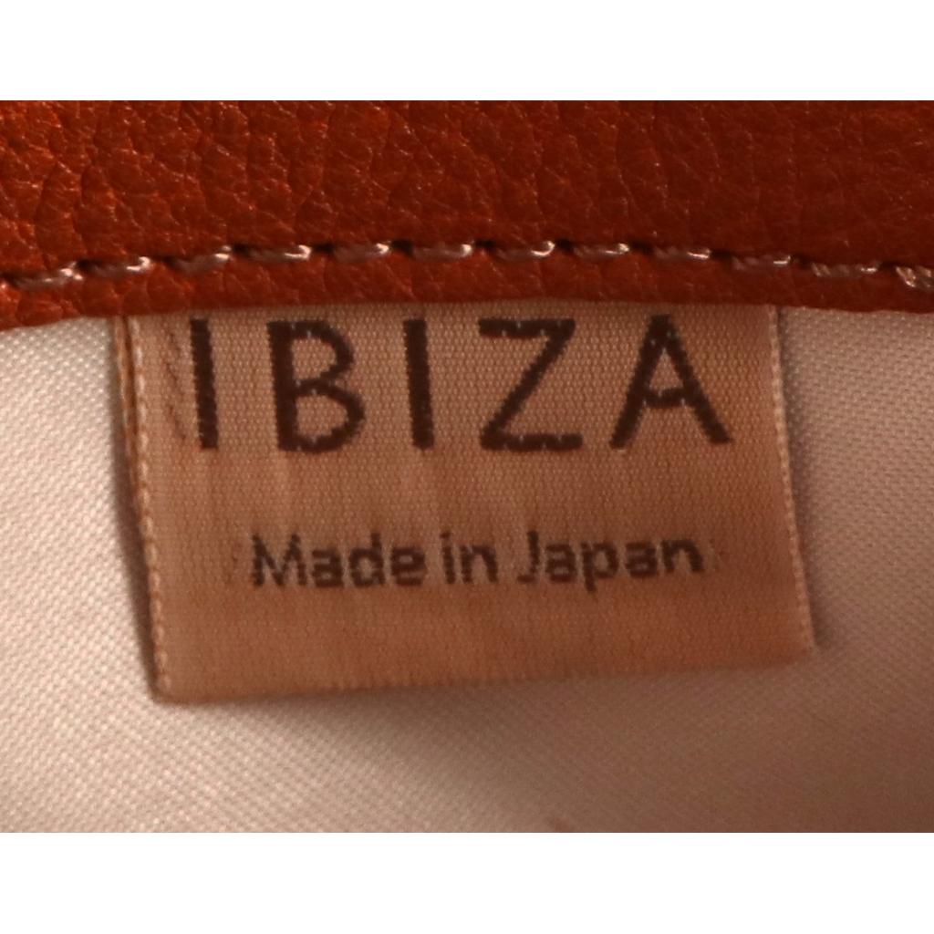 IBIZA [Beautiful Condition] Raffia x Leather Semi Shoulder bag natural brownUsed