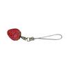 Stylish Strawberry Pendant Cellphone Accessory Unique Keychain Decoration Charm Bag Decoration Phone Anti-lost Lanyard
