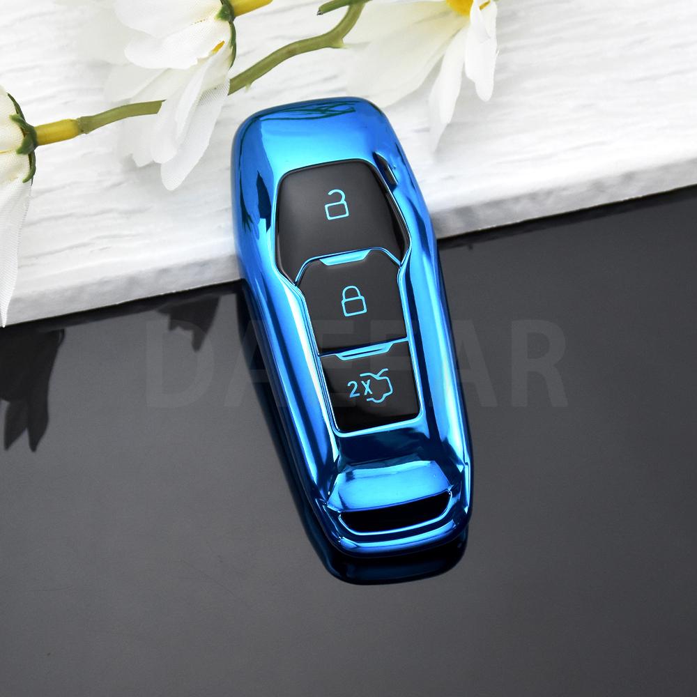 For Ford F-150 Mondeo Galaxy S-Max Explorer Ranger 3 Button Tpu Car Remote Key Fob Shell Cover Case