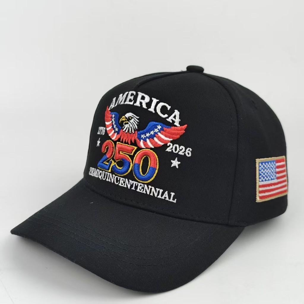 Independence Day Embroidered Baseball Cap With Sun Protection For Outdoor Activities