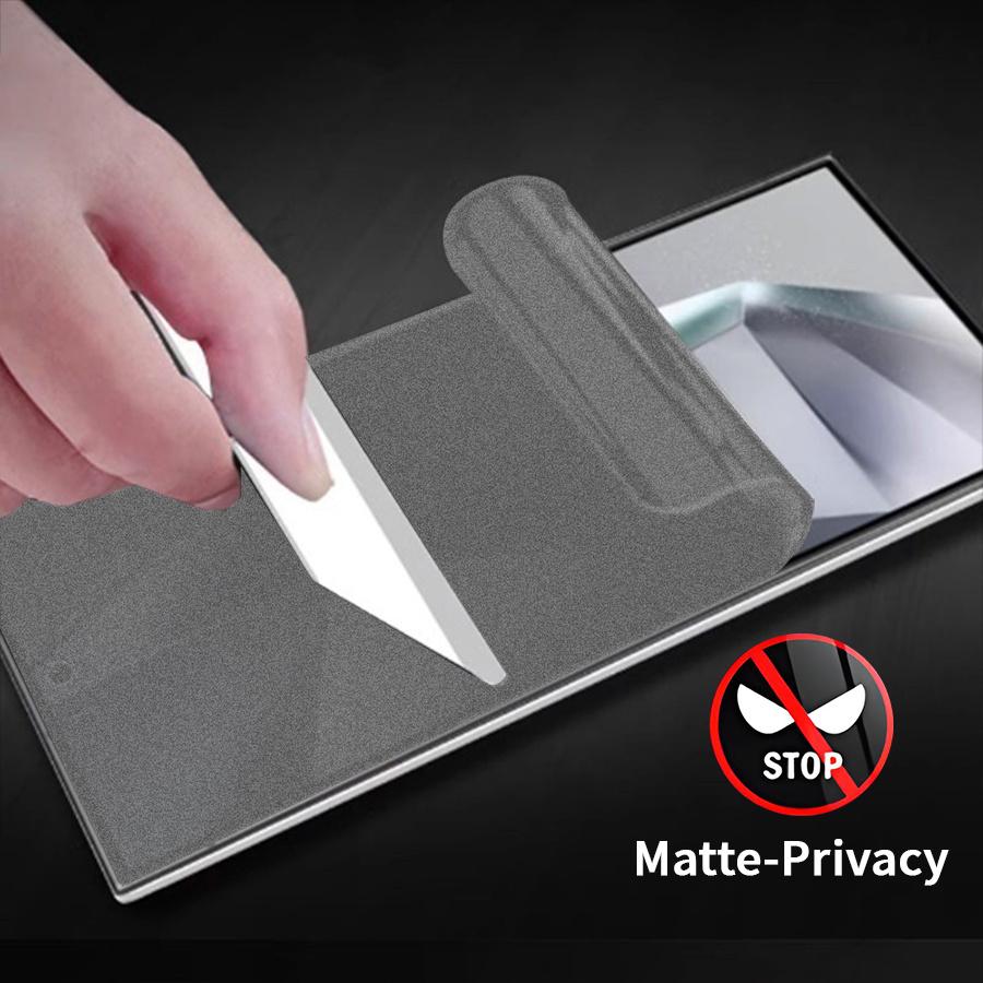 For iPhone 11 12 13 14 15 16e 16 17 Pro Max XR Air  Matte Privacy Soft Hydrogel Film Screen Protector