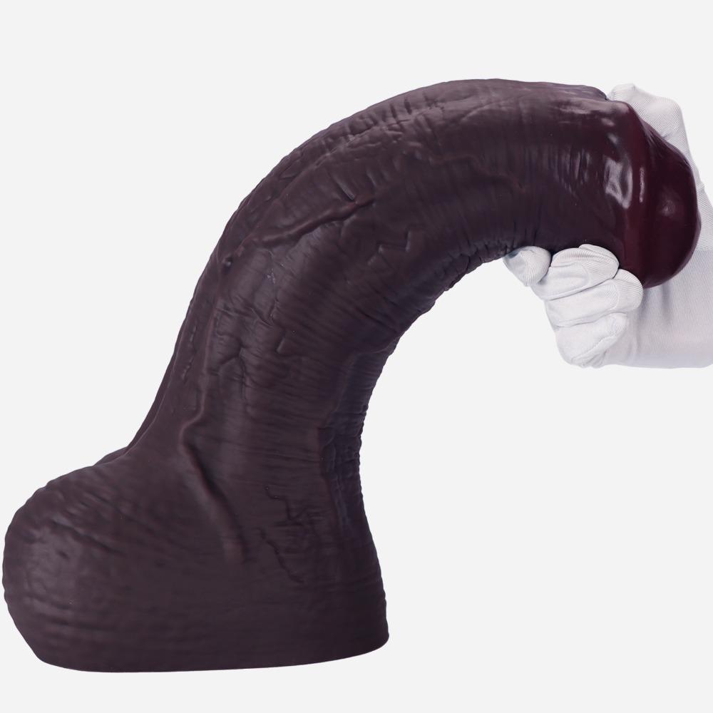 Extra Large Horse Dildo Realistic Vibrator for Women with Balls - Adult Sex Toy for SM Play