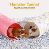 Breathable Hamster Hideout Toys Corner Hideout Dutch Pig Toys Durable Guinea Pig Tunnel  Small Pets
