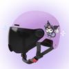 Kuromi Super Cute Electric Vehicle Helmet for All Ages - Sun Protection, Half Helmet for Women, Men, Kids, Four Seasons Use