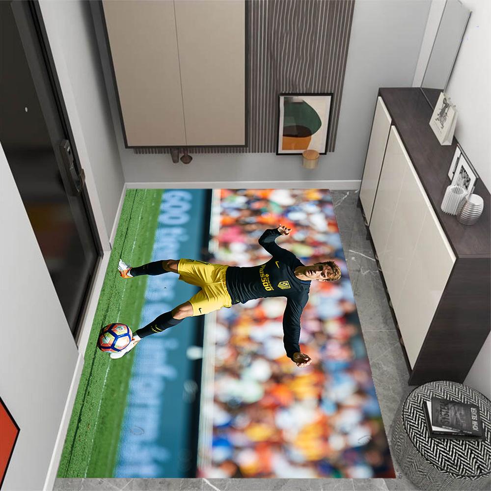 Player Celebration Floor Mat Design for Balcony Living Rooms Study room Entryway Antislip Carpet Anime Office Decor