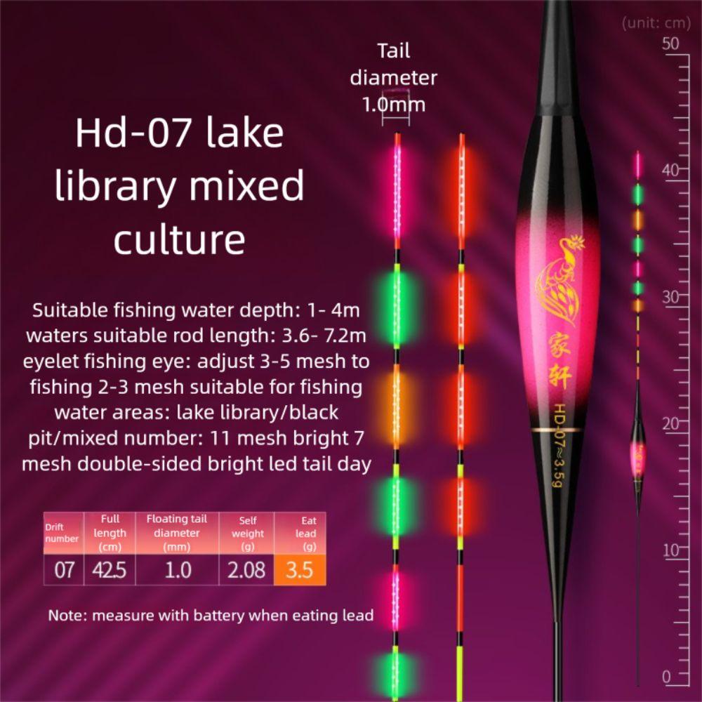 Slip Drift Tube Electronic Fishing Float Indicator Fishing Bobbers  Night Fishing