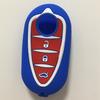 Flip Auto Key Cover for Alfa Romeo Mito Giulietta 159 Gta Silica Gel Key Case Remote Control Cover for Alarm Accessories for Car