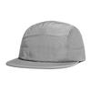 Versatile Japanese Style Flat-brimmed Baseball Cap Plaid Solid Color Hip-hop Hat Breathable Adjustable Quick Drying Cap Unisex