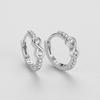 Tancise 925 Sterling Silver Zircon Earrings Drop Earrings For Women Wedding Party Gifts
