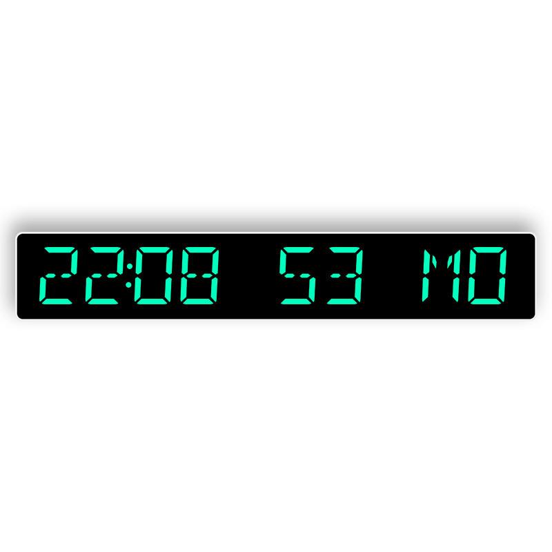 Digital Led Desk Clock With Countdown Timer For Home Office And Bedroom Use