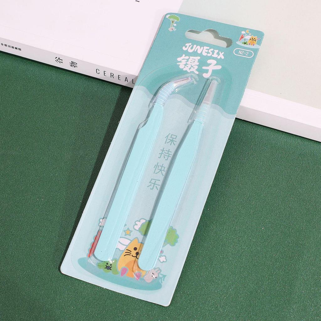 Macaron Pastel Planner Tools: Tweezers, Washi Tape, Sticker Release Book & Collage Accessories