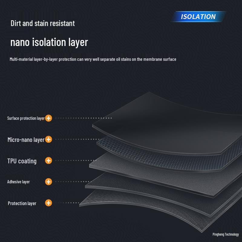 Leapmotor C11/C01/T03 Exterior Car Door Handle Protective Film TPU.
