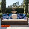 2D Starry Sky Clouds Pillow Covers For Cosy Decor Pattern Cushion Cover Suitable For Sofa Bedroom Car Pillow Cover