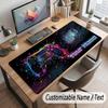 Spielcontroller-Thema Benutzerdefiniertes Mauspads Personalisierter Druck Name Text Schreibtischunterlage Für Home Office Tischdekoration