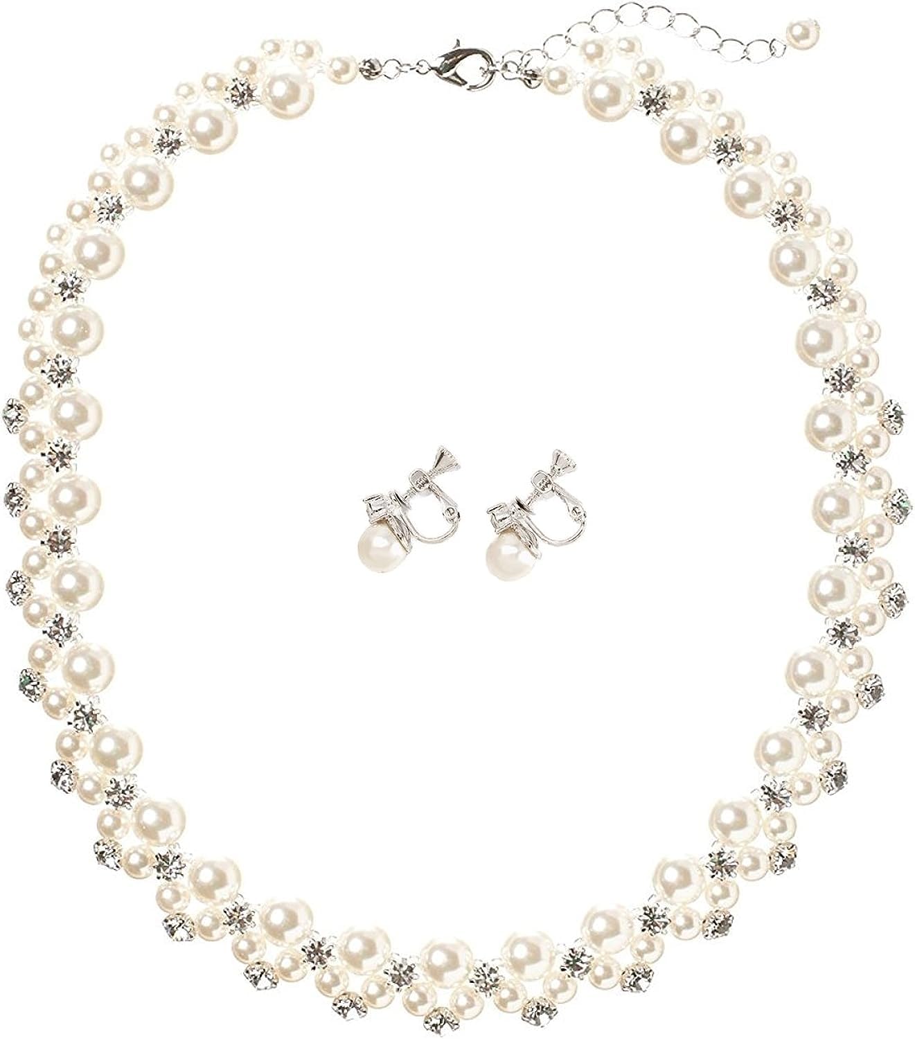 

Necklace Accessories Set Wedding Rhinestone Fashion Ceremony Formal Party Round Ring Round Plate No Ear Hole Short Earrings Pierced Earrings Purple