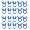 20Pcs 3 Holes Guy Line Cord Adjuster Lightweight Paracord Tightener  Outdoor Activity