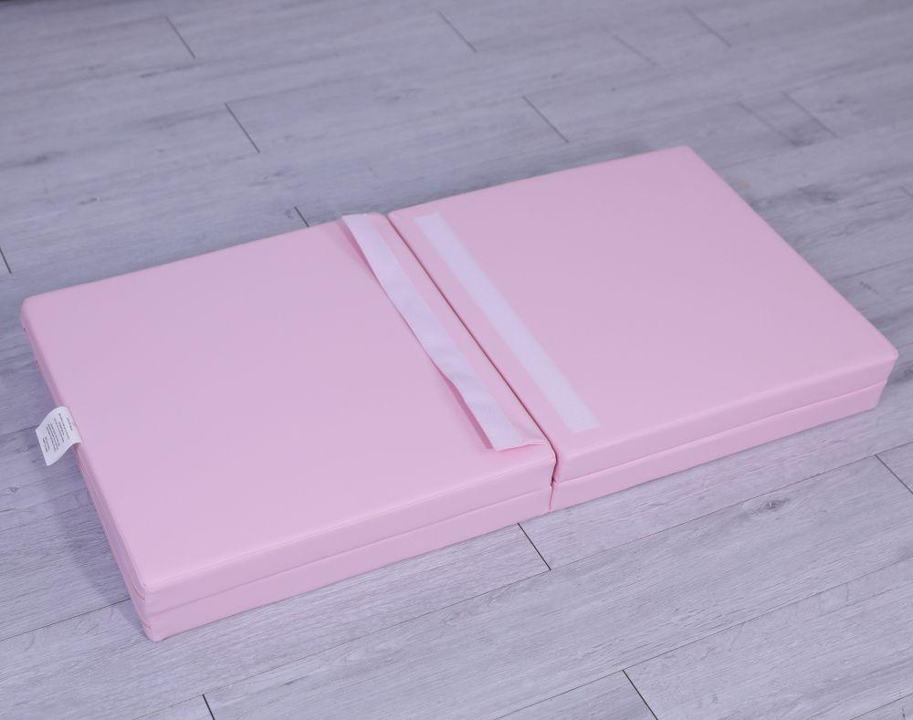Gymnastic Mats Mattress Satellite 100X100X5 Cm Four-Piece - Pink
