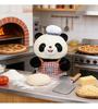 Cute Chef Panda Plush Toy with Apron - Children's Comfort Doll & Birthday Gift