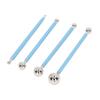8 Pcs 16 Ball Heads Modeling Ball Tools Metal Ball Head Stainless Steel Clay Indentation Tool Double Sided Multiple Sizes