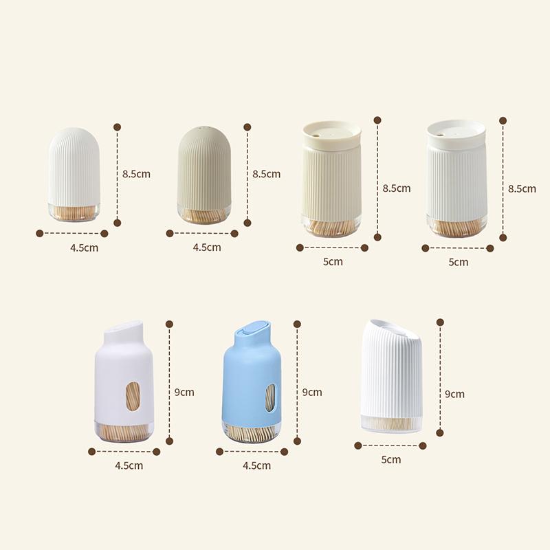 Přenosný držák na párátka Kapesní dávkovač párátek Úložný kbelík Pohodlná krabička na párátka do obývacího pokoje