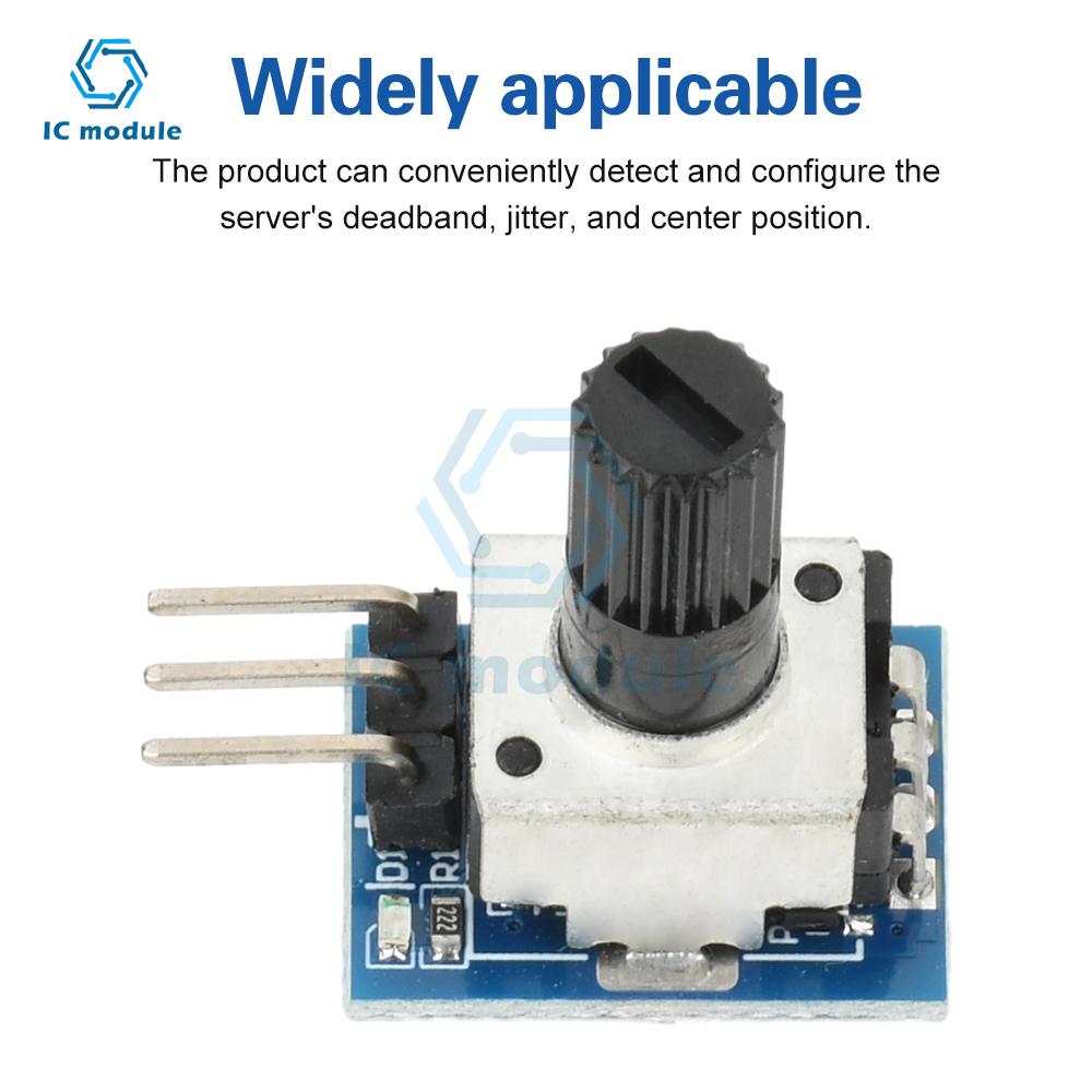 Servo Tester PWM Controller Brushless Motor Speed Tester Compact Lightweight Design for RC Model DIY Electronics Testing