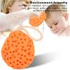2 Pcs Baby Infant Bath Sponge Rub Body Soft Bath Scrubber Child Shower Foaming