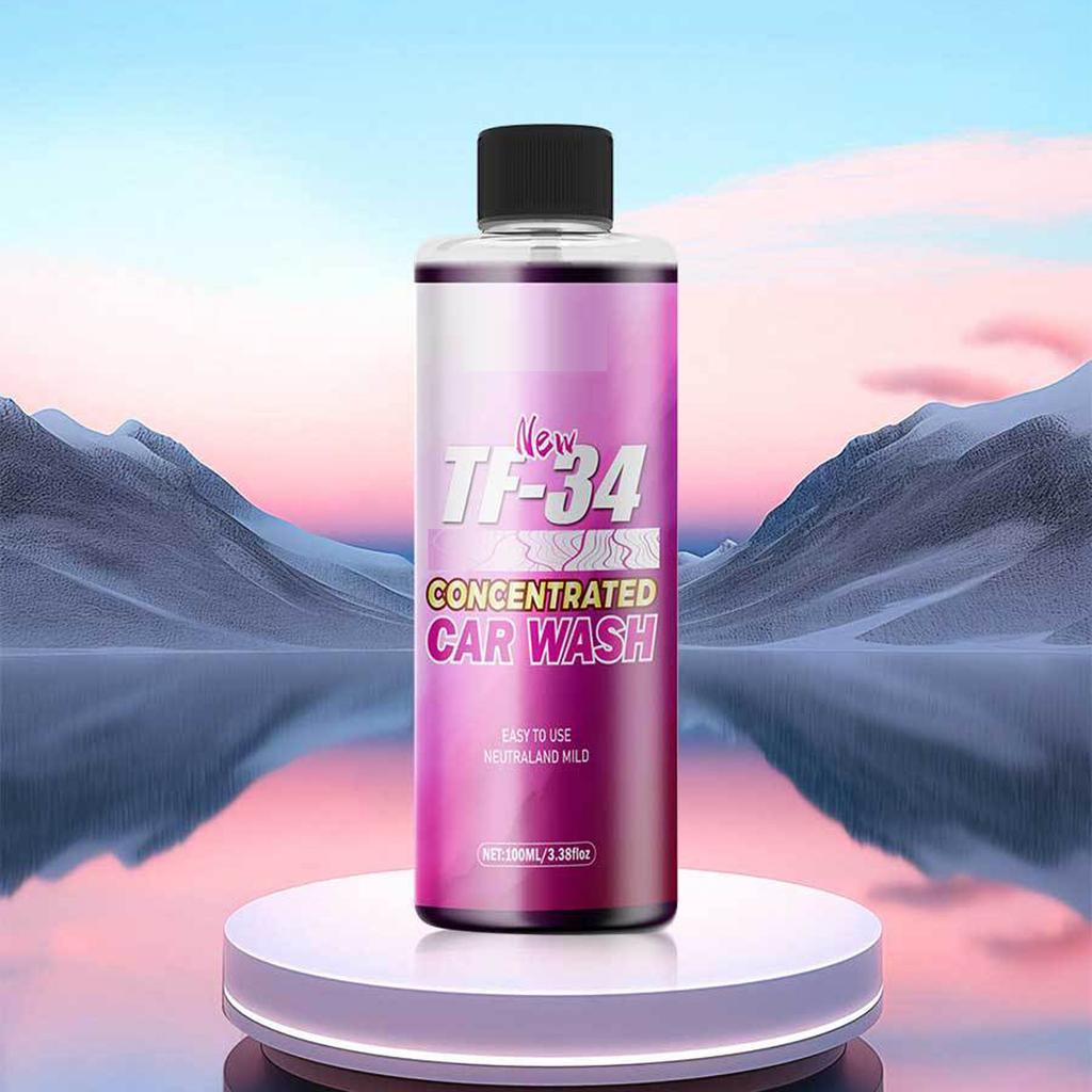 Car High Foam Pre-wash Liquid Car Wash Water Wax Decontamination Car Window Cleaning Paint Cleaning Car Wash Liquid 100ml