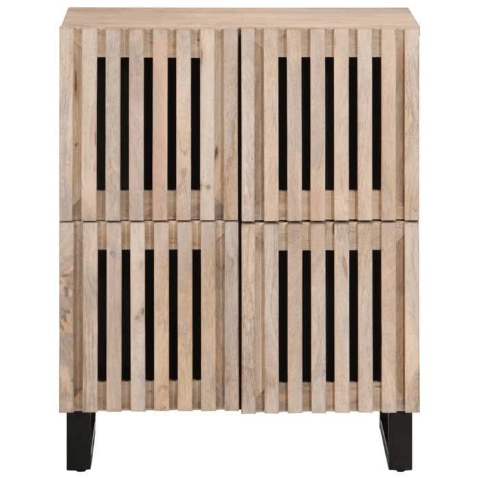 VidaXL Buffet 60x34x75 Cm Solid Mango Wood, Storage Furniture, Kitchen Storage Furniture, Cupboard, Furniture 377567