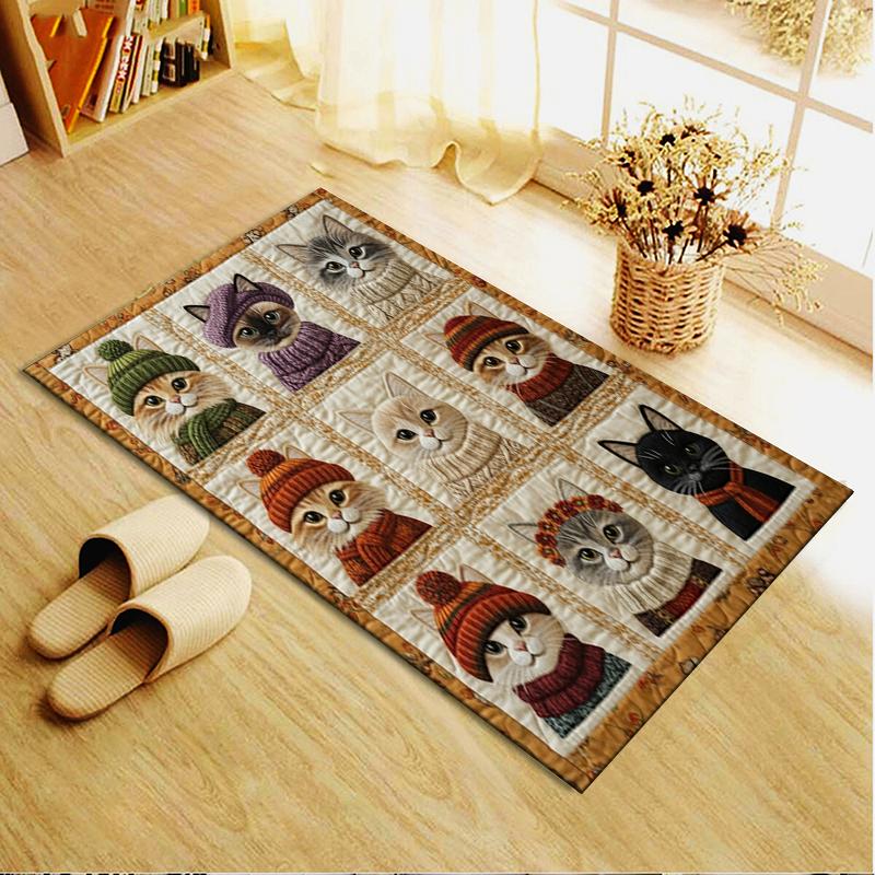 2025 New Cute Collage Carpet Rug for Living Room Bedroom Home Sofa Decoration,Kids play Non-slip Floor Mat29