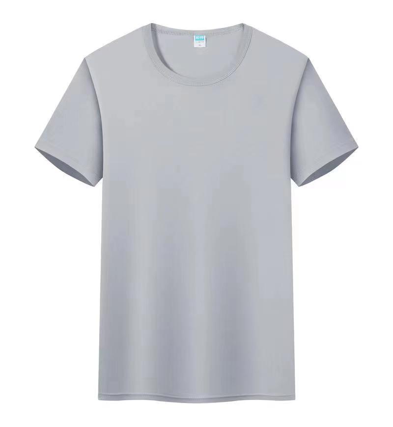 Custom Quick-Dry Round-Neck T-Shirts: Short-Sleeve Class Uniforms, Election Shirts, Summer Workwear, Cultural Shirts with Printed Logos