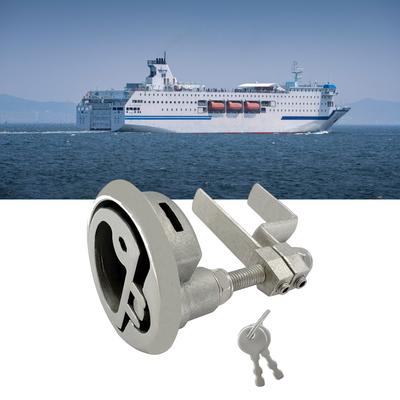 Loquets de Bateau Loquets en Acier Inoxydable Trappes Poignée Ronde Trappes Rondes de Pont Marin pour Trappes de Pont Marin