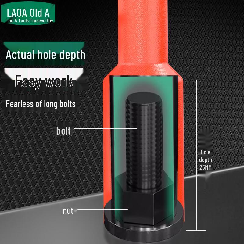 LAOA Insulated T-Handle Socket Wrench