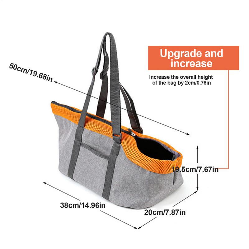 Cat Carrier Sling Breathable Adjustable Pet Carrier Bag Cat Carrying Sling Pet Travel Carrier Pet Tote Pouch Portable Shoulder