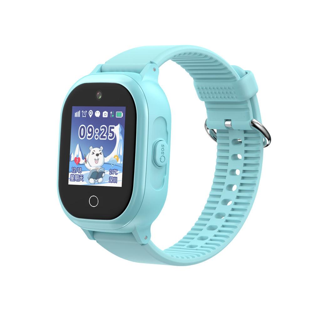 Kairui TD-06S Children's Smart Watch GPS Tracker Micro SIM IP67 Waterproof IPS Display Rubber Band with Compass