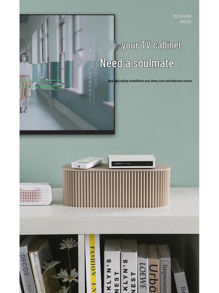 Cross-Border Electric Power Strip Organizer: Dustproof Cable Management Box for Desktop Storage