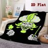 Magician clown 2D Flat Pattern Flannel Blanket High quality All Seasons Warmth and Comfort Perfect for Christmas Gifts.MMT0918437