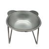 Pet Supplies 304 Stainless Steel Cat & Dog Water and Food Bowl with Neck Protection Design