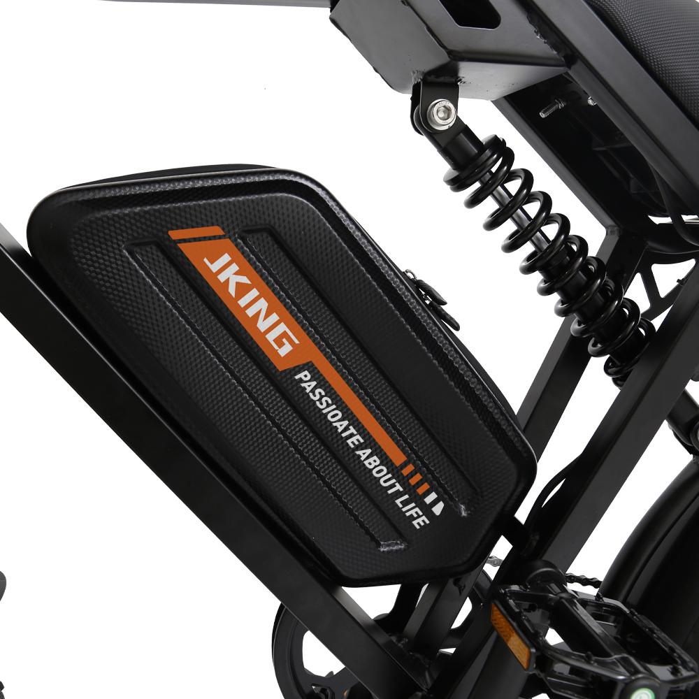 JKING FXH-002 All-Terrain Electric Bicycle 48V15.6Ah Battery 500W Motor 40KM Range 120KG Load 20 Inch Fat Tires E-Mountain Bike