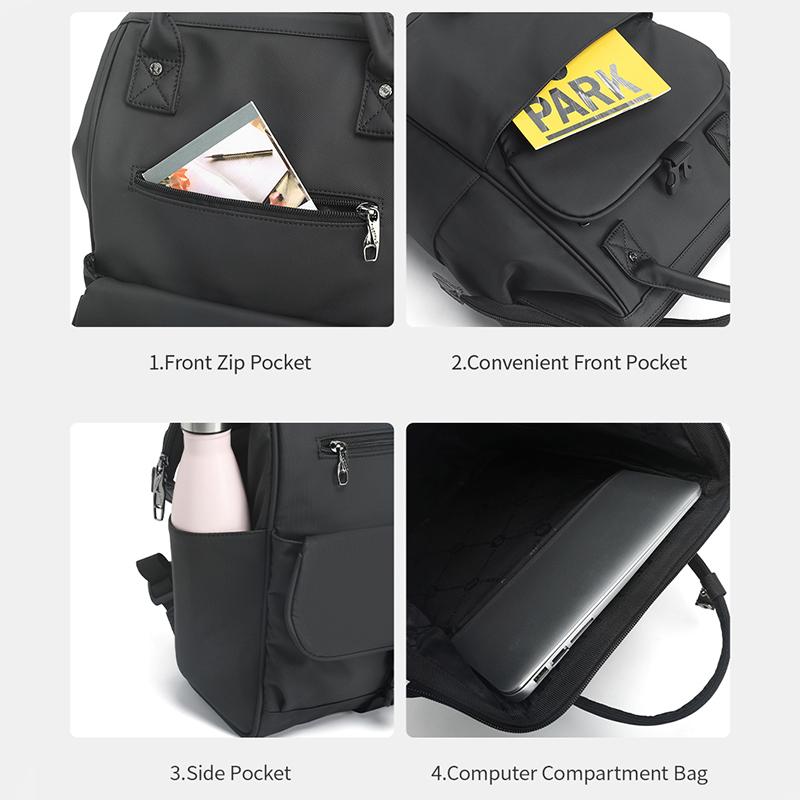 Kaufe Damen-Rucksack, 14-Zoll-Laptop-Rucksack für Damen, leichte