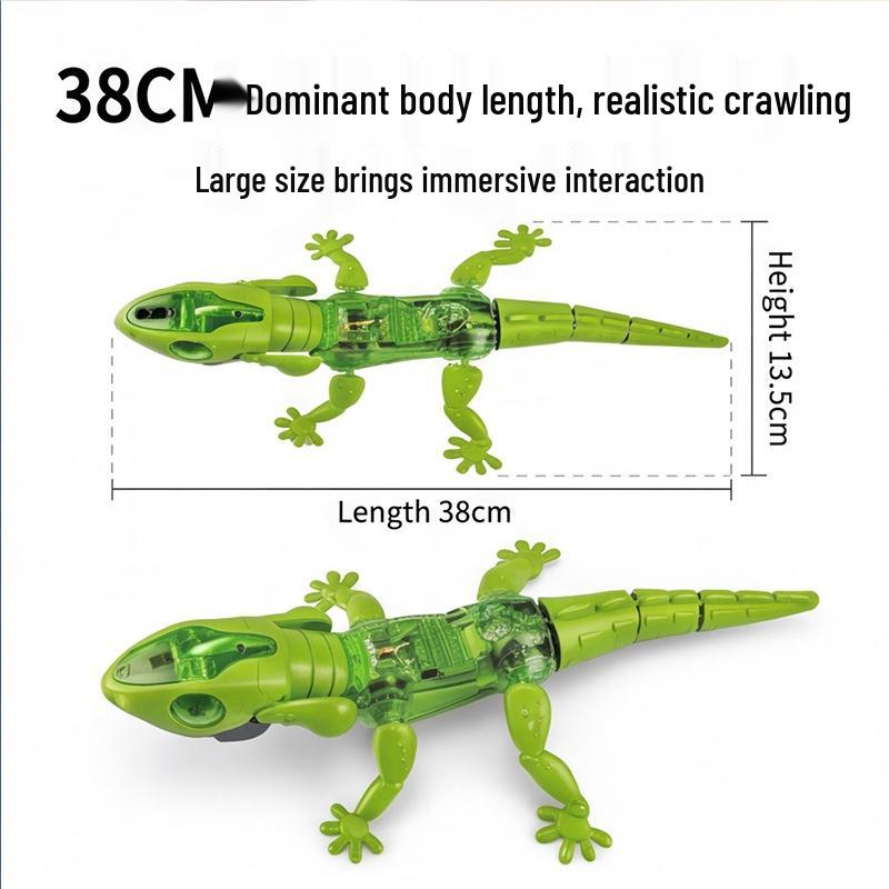 AI-Powered Obstacle-Avoiding Bionic Lizard Toy for Kids