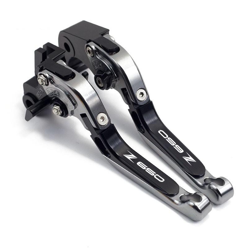 Adjustable CNC Brake Clutch Lever Kawasaki Ninja 650 Z650 Motorcycle - Aluminum Alloy Extendable
