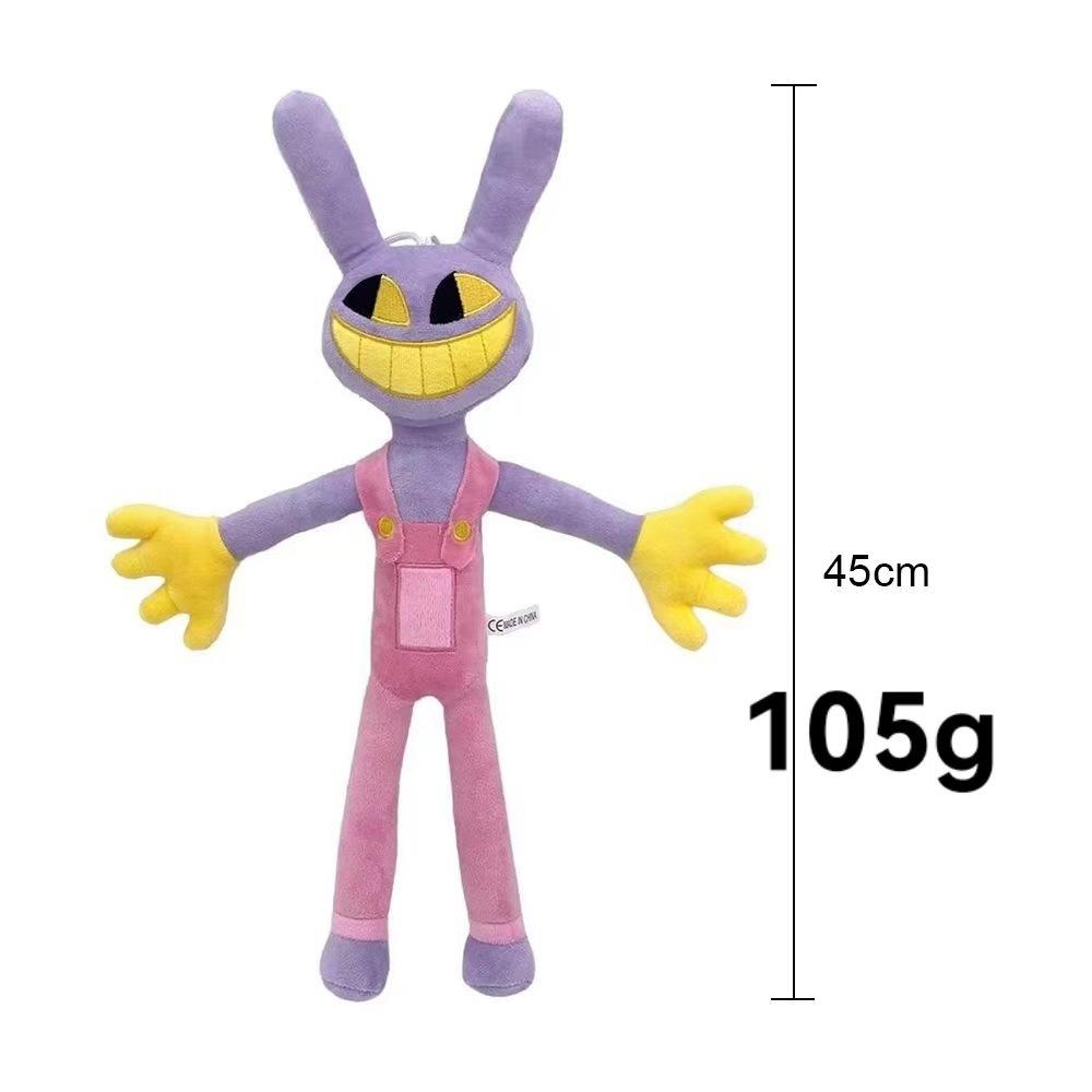 The Amazing Digital Circus Plush Toys Jax Rabbit Pomni Clown Cartoon Soft Stuffed Collectible Decoration Gift For Animation Fans